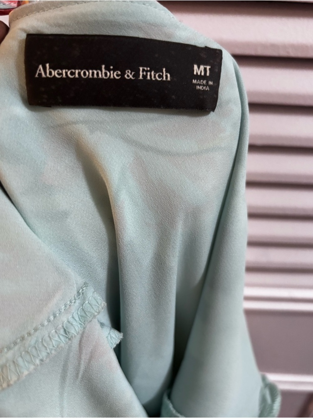 Abercrombie & Fitch floral satin cowl neck maxi slip dress - Picture 5 of 9